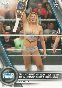 WWE Topps Women Division 2020 Trading Cards Charlotte Flair No.31