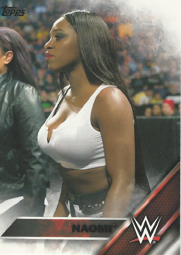 WWE Topps 2016 Trading Cards Naomi No.31