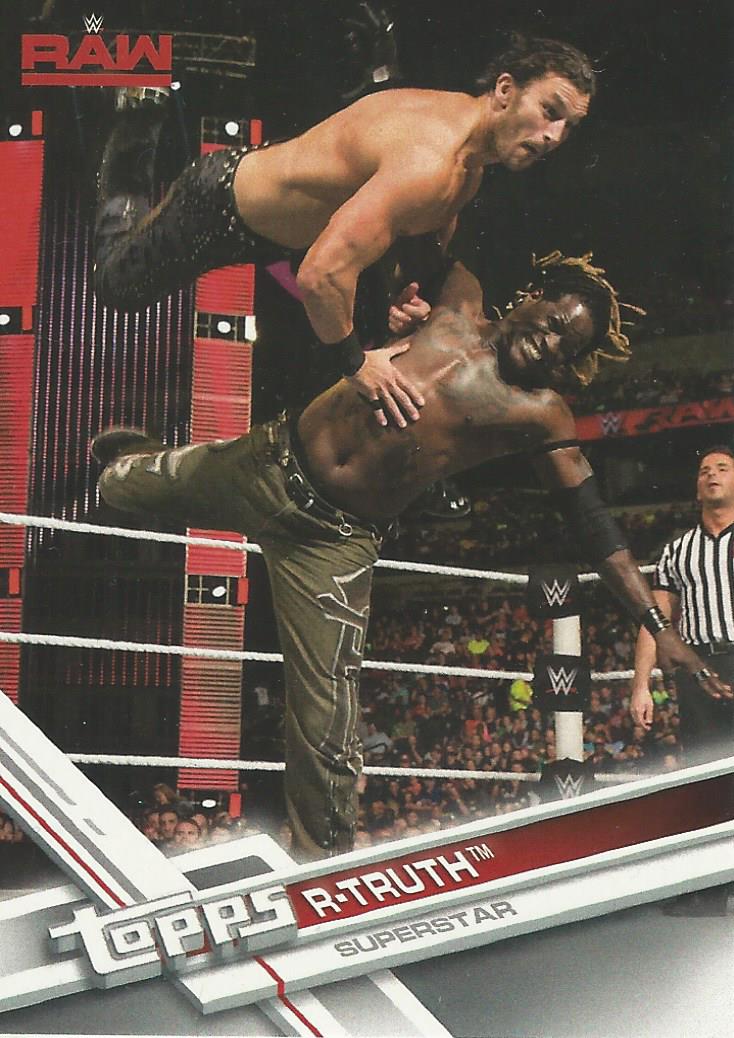 WWE Topps Then Now Forever 2017 Trading Card R-Truth No.131