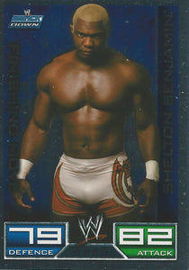 WWE Topps Slam Attax 2008 Trading Cards Shelton Benjamin No.31