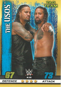 WWE Topps Slam Attax 10th Edition Trading Card 2017 The Usos No.320