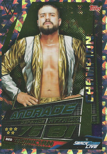 WWE Topps Slam Attax Universe 2019 Trading Card Andrade No.320