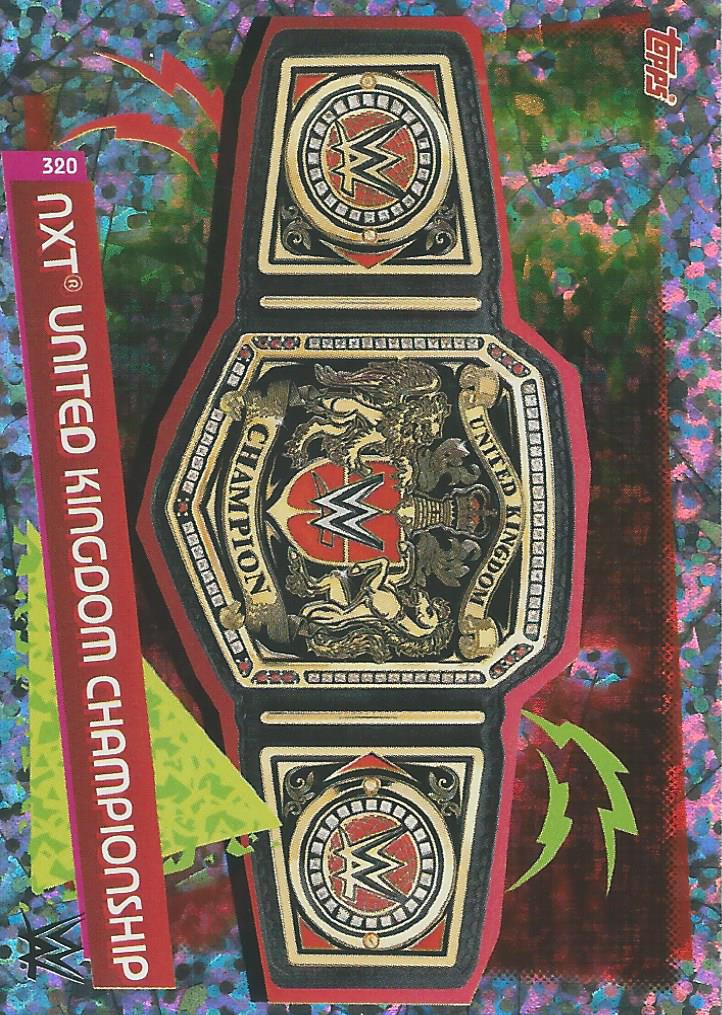 WWE Topps Slam Attax Reloaded 2020 Trading Card NXT United Kingdom Championship No.320