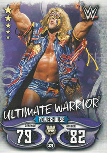 WWE Topps Slam Attax Live 2018 Trading Card Ultimate Warrior No.321