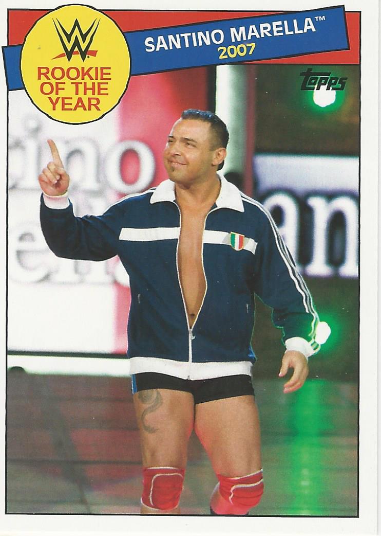 WWE Topps Heritage 2015 Trading Card Santino Marella 22 of 30