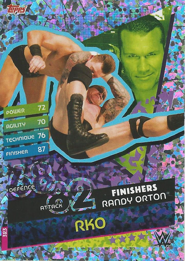 WWE Topps Slam Attax Reloaded 2020 Trading Card Randy Orton No.323