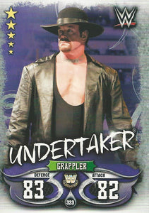 WWE Topps Slam Attax Live 2018 Trading Card Undertaker No.323