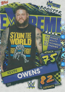 WWE Topps Slam Attax 2021 Trading Card Kevin Owens No.323