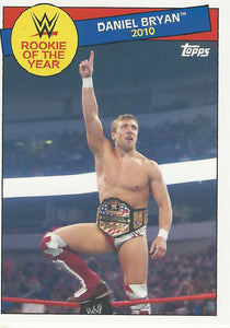WWE Topps Heritage 2015 Trading Card Daniel Bryan 25 of 30