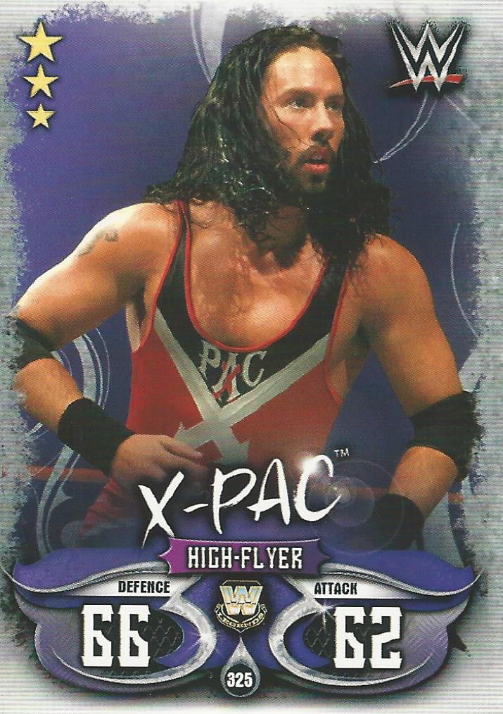 WWE Topps Slam Attax Live 2018 Trading Card X-Pac No.325