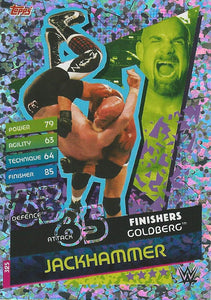 WWE Topps Slam Attax Reloaded 2020 Trading Card Goldberg No.325