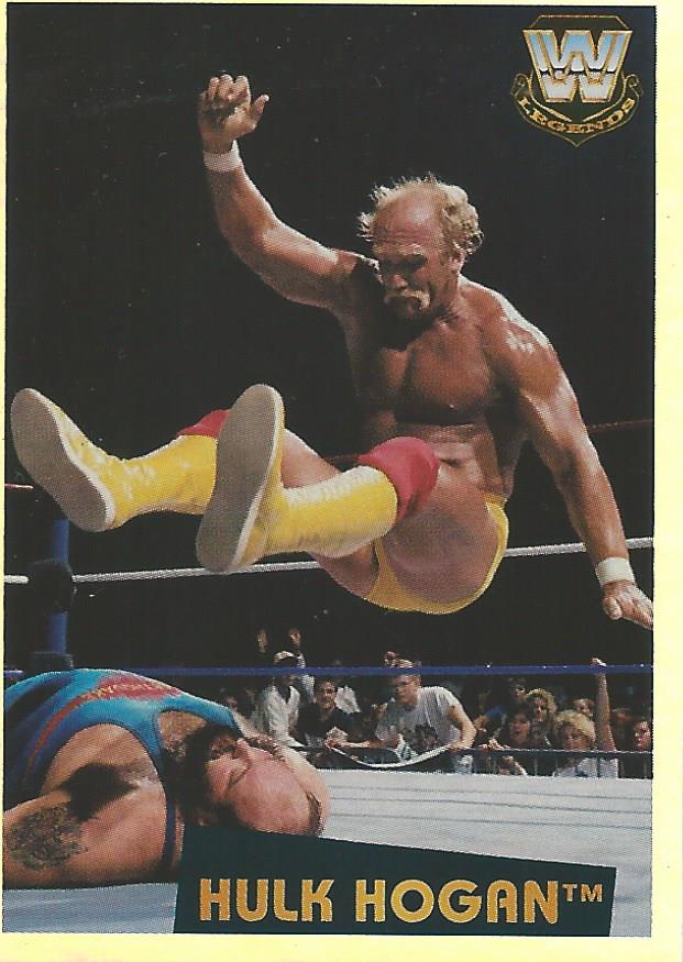 WWE Panini 2022 Sticker Collection Hulk Hogan Foil No.325