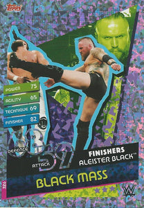 WWE Topps Slam Attax Reloaded 2020 Trading Card Aleister Black No.326