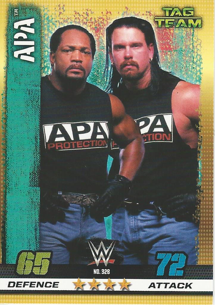 WWE Topps Slam Attax 10th Edition Trading Card 2017 APA No.328