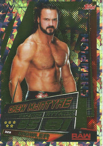 WWE Topps Slam Attax Universe 2019 Trading Card Drew McIntyre No.329
