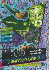 WWE Topps Slam Attax Reloaded 2020 Trading Card Jeff Hardy No.329