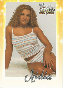 WWE Fleer Divine Divas Trading Card 2003 Nidia No.32