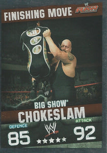 WWE Topps Slam Attax Evolution 2010 Trading Cards Big Show No.32