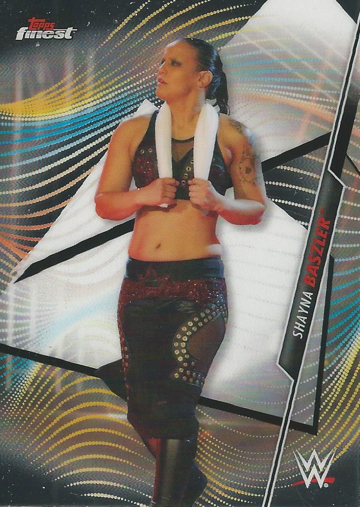 WWE Topps Finest 2020 Trading Card Shayna Baszler No.32