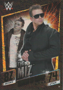 WWE Topps Slam Attax 2015 Then Now Forever Trading Card Miz No.32