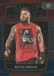 WWE Panini Select Trading Cards 2022 Red/Silver/Blue Kevin Owens No.32