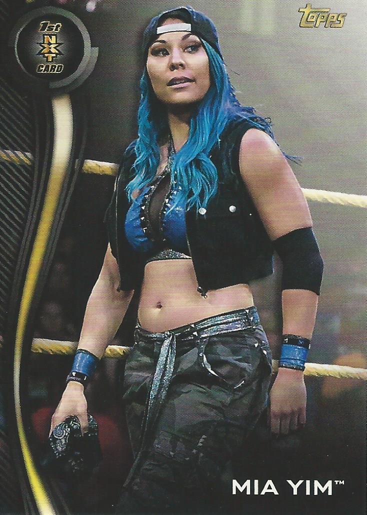 WWE Topps NXT 2019 Trading Cards Mia Yim No.32