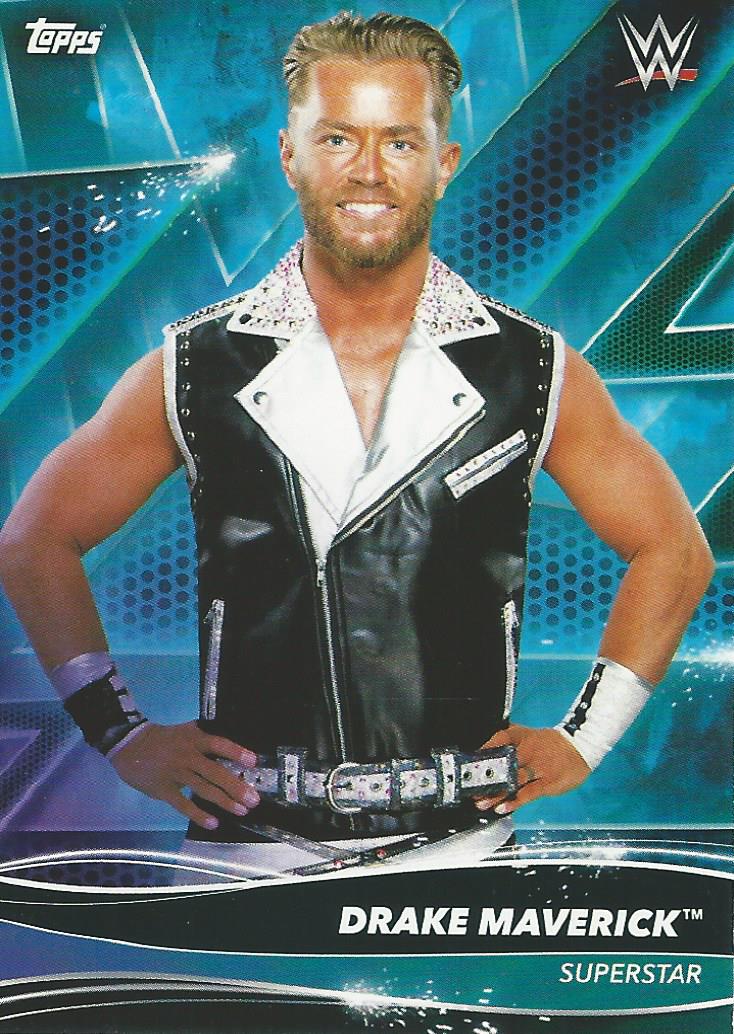 Topps WWE Superstars 2021 Trading Cards Drake Maverick No.32