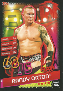 WWE Topps Slam Attax Reloaded 2020 Trading Card Randy Orton No.32