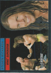 WWE Topps Chrome Heritage Trading Card 2006 Steven Richards No.32