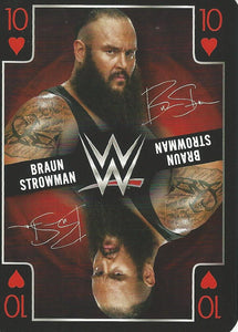 WWE 2019 Playing Cards Braun Strowman