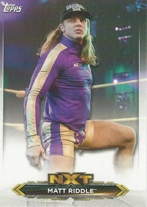 WWE Topps NXT 2020 Trading Cards Matt Riddle No.32