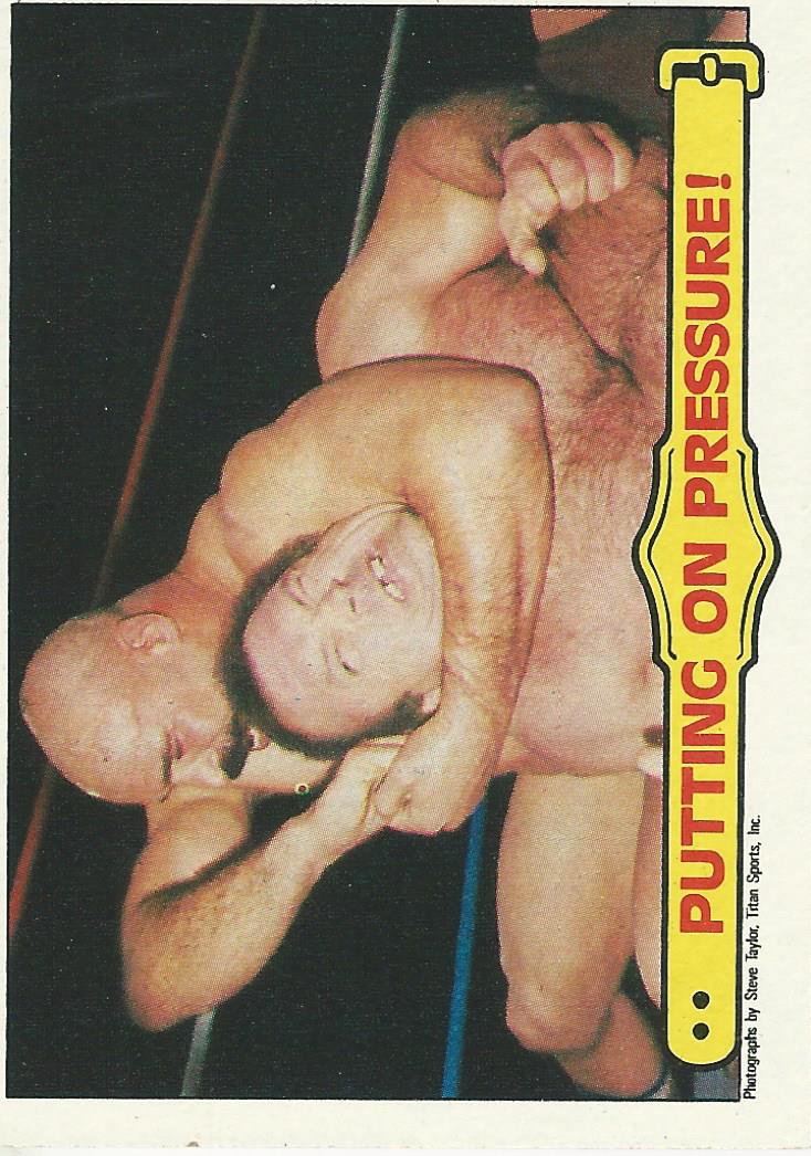 WWF Topps Wrestling Cards 1985 Iron Sheik No.32