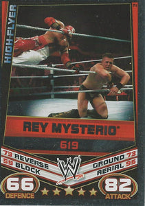 WWE Topps Slam Attax Rebellion 2012 Trading Card Rey Mysterio No.32