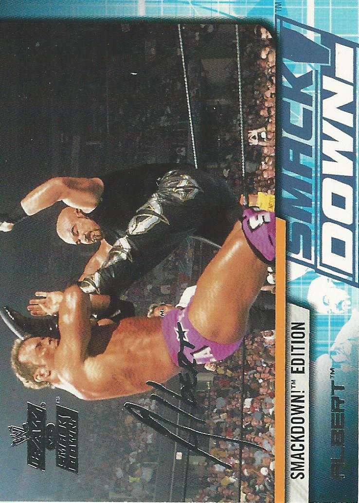 WWE Fleer Raw vs Smackdown Trading Card 2002 Albert No.32