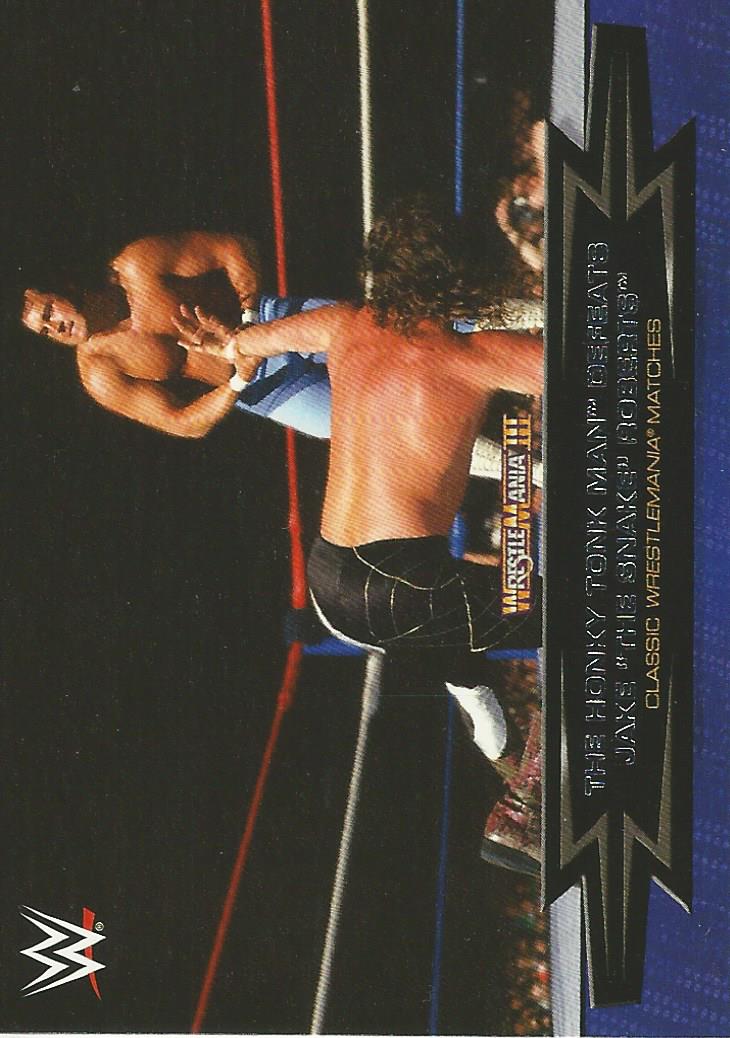 WWE Topps Road to Wrestlemania 2015 Trading Cards Honky Tonk Man 2 of 30