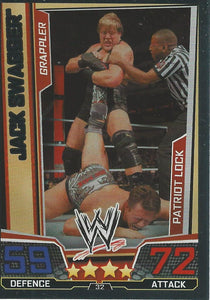 WWE Slam Attax Superstars 2013 Trading Card Finisher Jack Swagger No.32