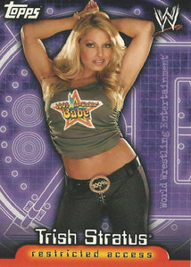 WWE Topps Insider 2006 Trading Cards US Trish Stratus No.32