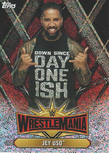 WWE Topps Champions 2019 Trading Cards Jey Uso WM-32