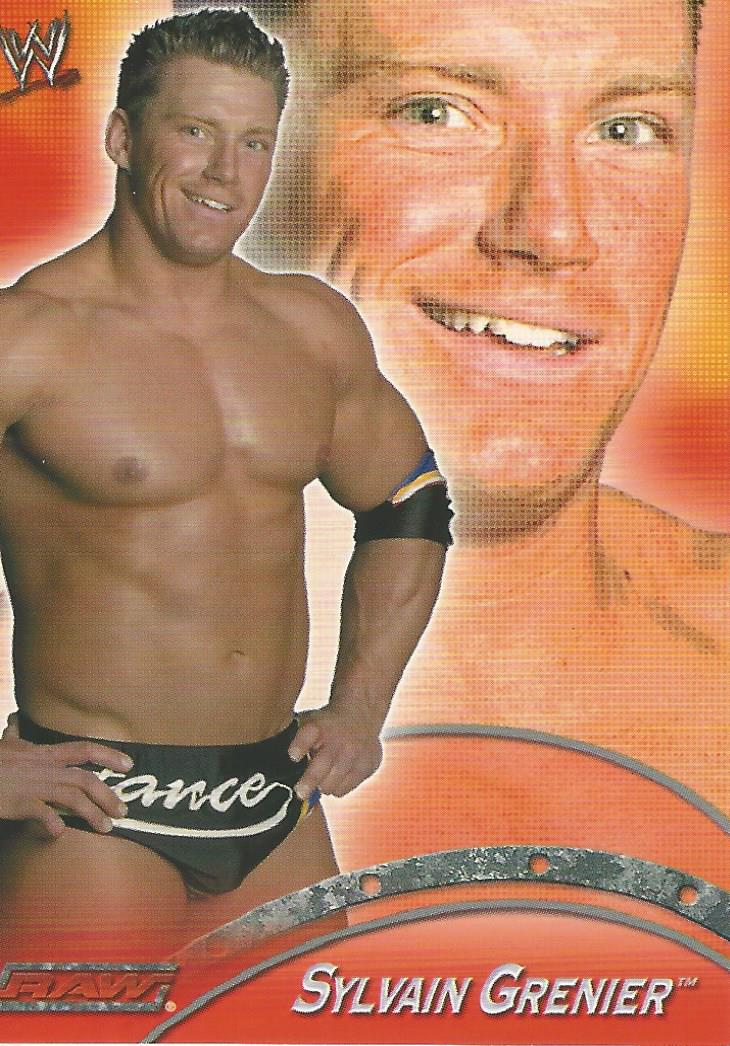 WWE Topps Apocalypse 2004 Trading Card Sylvain Grenier R32