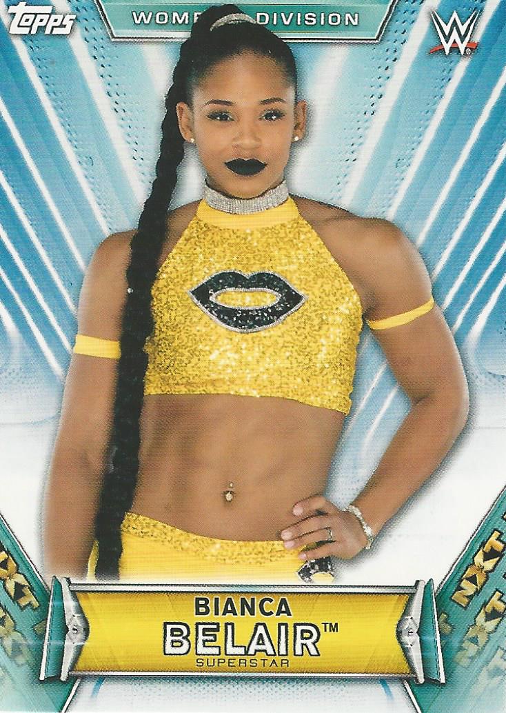 WWE Topps Women Division Trading Card Bianca Belair No.32