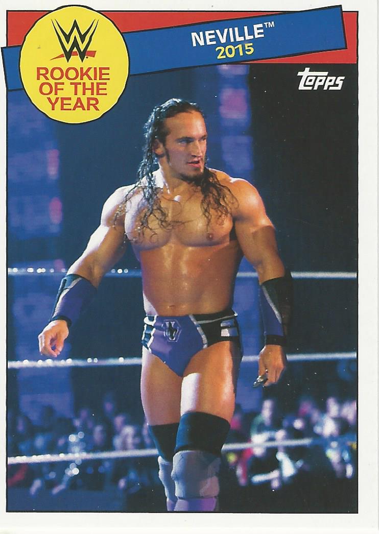 WWE Topps Heritage 2015 Trading Card Neville 30 of 30