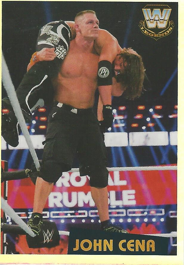 WWE Panini 2022 Sticker Collection John Cena Foil No.331