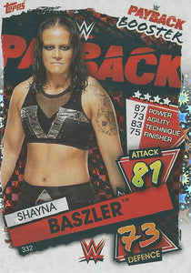 WWE Topps Slam Attax 2021 Trading Card Shayna Baszler No.332