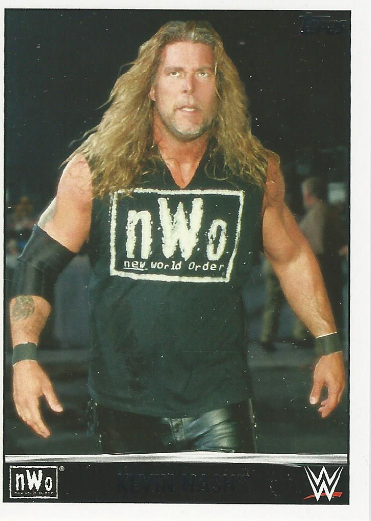 WWE Topps Heritage 2015 Trading Card Kevin Nash NWO 32 of 40