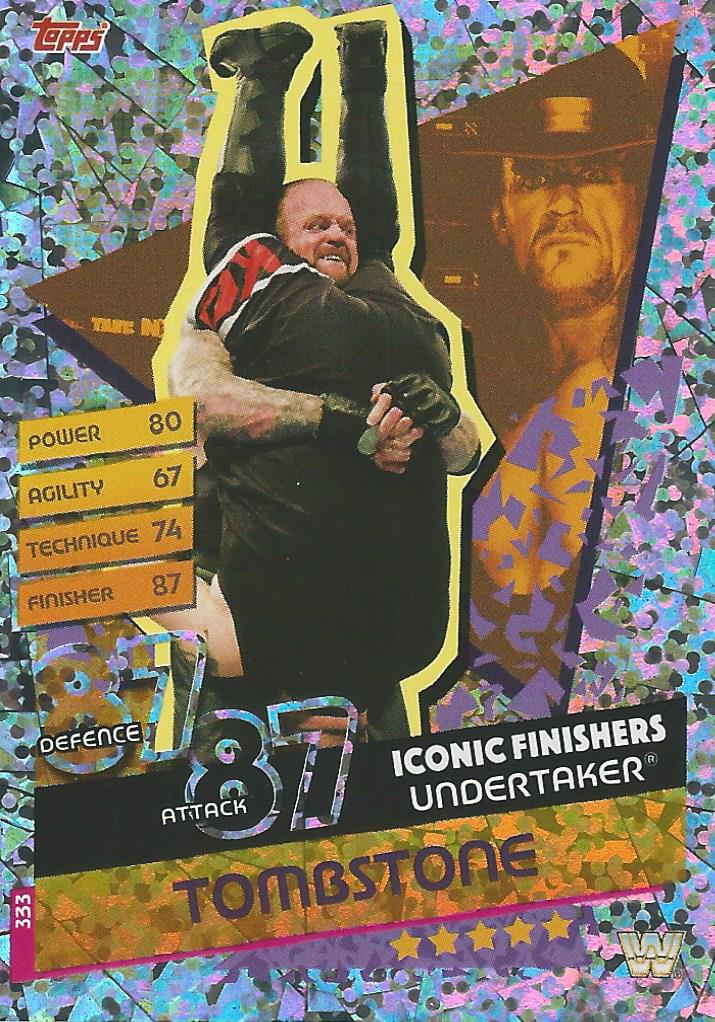 WWE Topps Slam Attax Reloaded 2020 Trading Card Undertaker No.333
