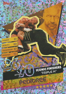 WWE Topps Slam Attax Reloaded 2020 Trading Card Triple H No.334