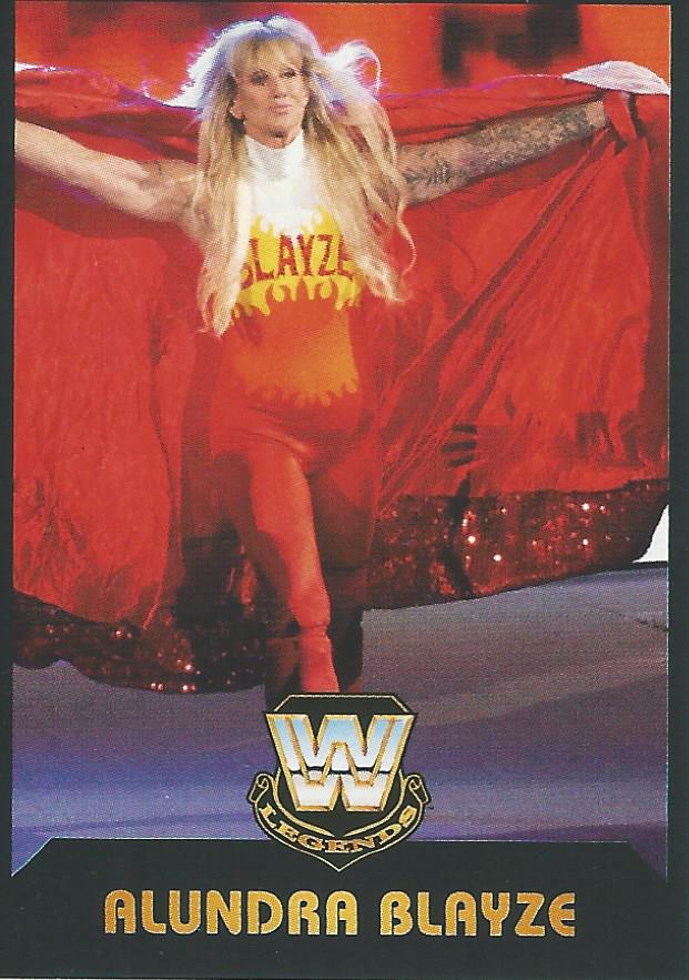 WWE Panini 2022 Sticker Collection Alundra Blayze No.336