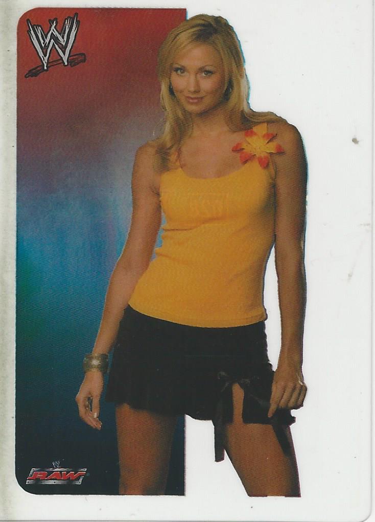WWE Edibas Lamincards 2004 Stacy Keibler No.28