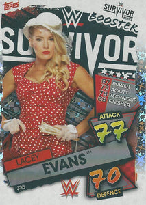 WWE Topps Slam Attax 2021 Trading Card Lacey Evans No.338