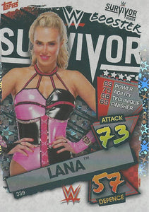 WWE Topps Slam Attax 2021 Trading Card Lana No.339